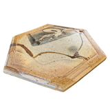 Studio Pottery Hexagonal Trivet
