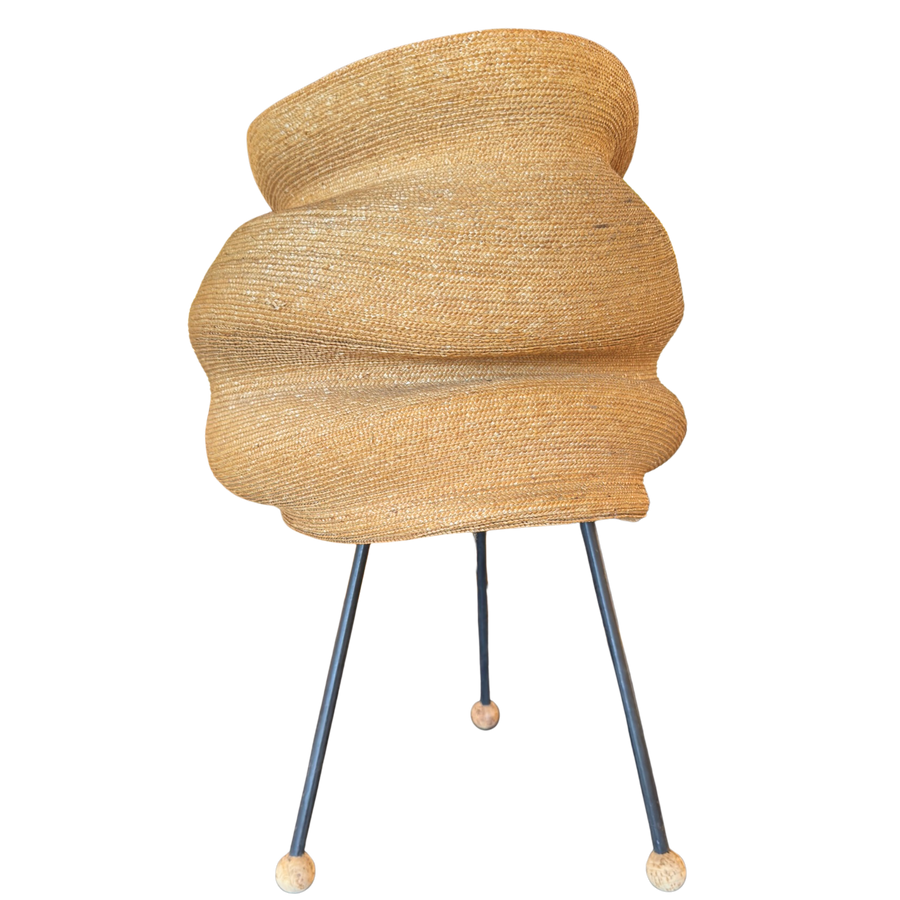 Woven Fiber Table Lamp