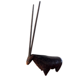 Carved Wood Gemsbok Sculpture