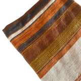 Hand Loomed Striped Vintage Textile