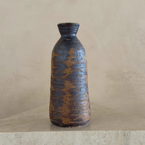 Rust & Ochre Studio Pottery Vase