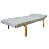 Mid Century Scandinavian Oak Leg Daybed