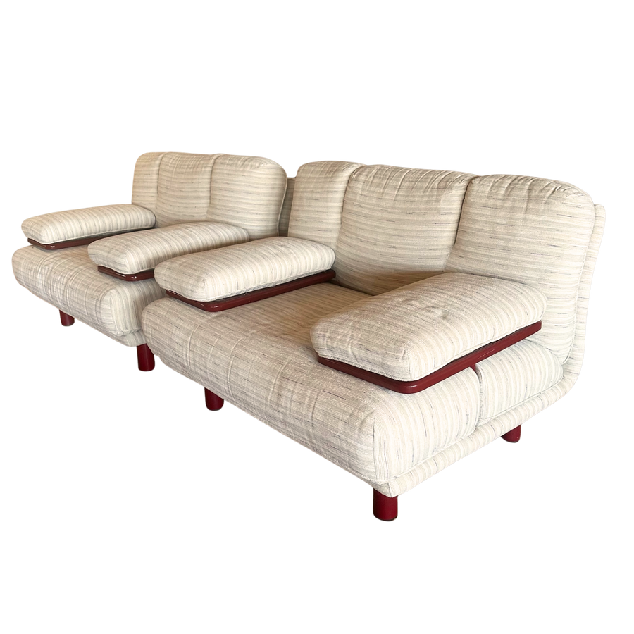 Pair of Magia Armchairs by Bacci and Mazzoni for Giovannetti, 1980s
