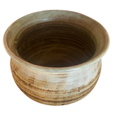 Glazed Oatmeal Studio Ceramic Vessel