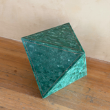 Maitland-Smith Green Tessellated Side Table