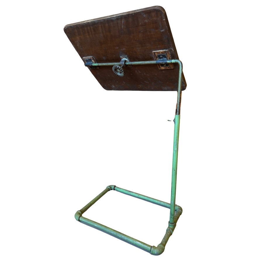 Adjustable Industrial Book Display Table