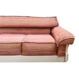 Luciano Frigerio 'Norman' 3 Seat Sofa in Custom Missoni Upholstery, 1970s
