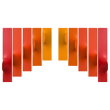 'Castle Of Keys, (Orange Wave)' by Samantha McCurdy