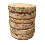 Set of 6 Mixed Stone Coasters