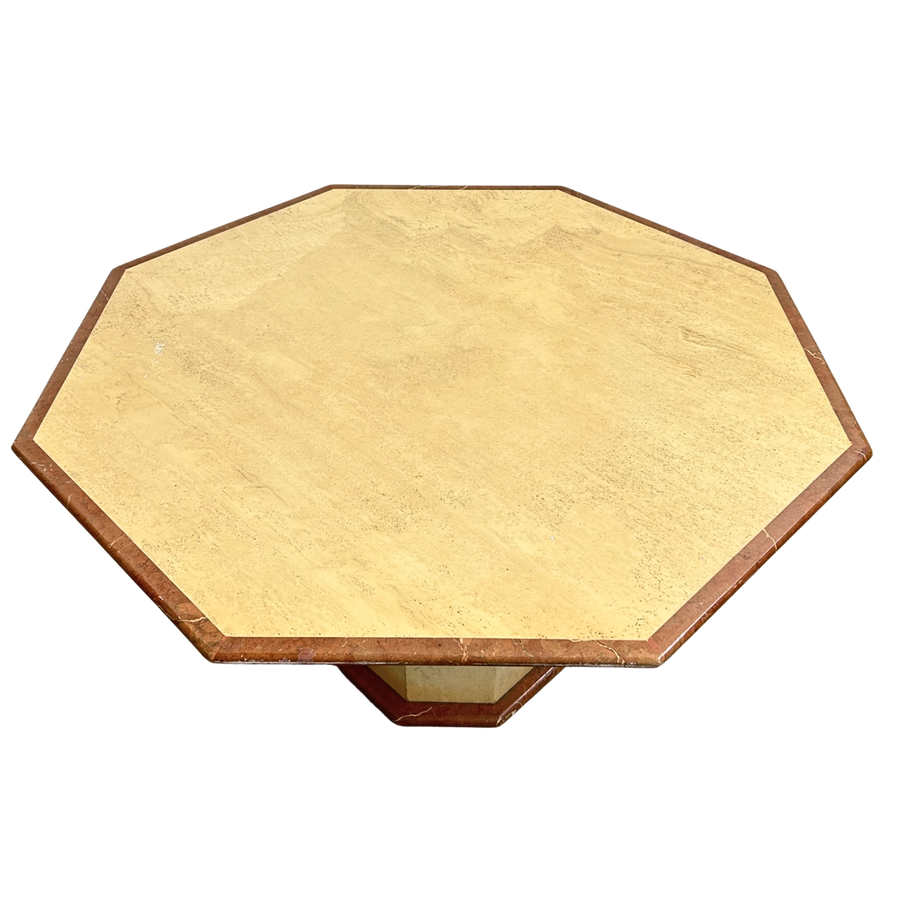 Octagonal Stone Dining Table