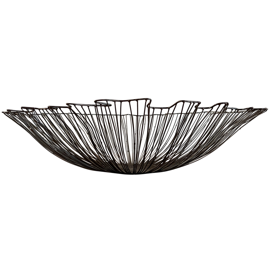 Vintage Wire Bloom Fruit Bowl