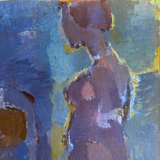 Vintage Blue Silhouettes, 1984