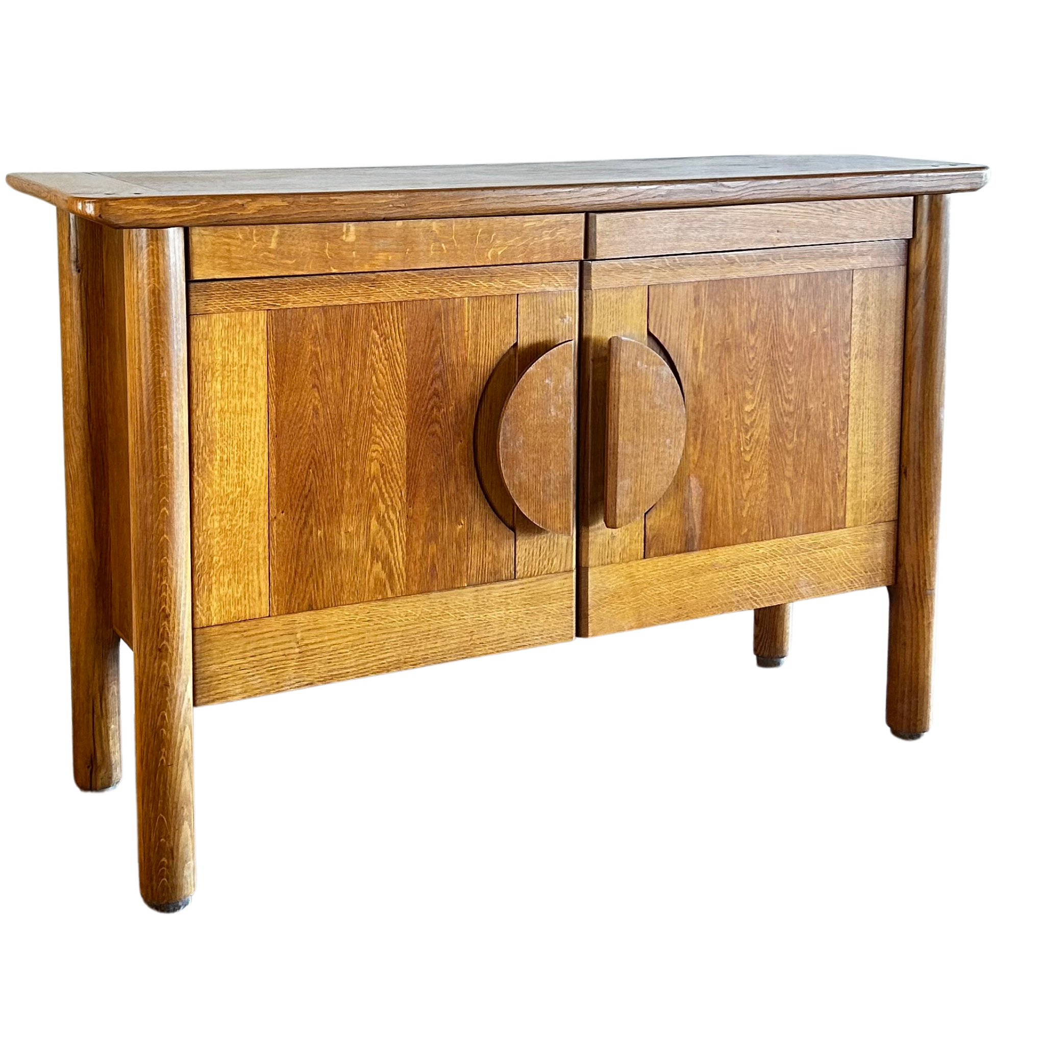 Vintage French Oak Sideboard