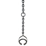 Vintage Spanish Iron Chain Floor Lamp