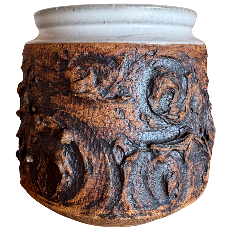 Textured Lava Vessel