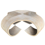 Italian Scrolled Pencil Bamboo Coffee Table, 1970s