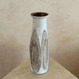 Neutral Etched Tonal Vessel