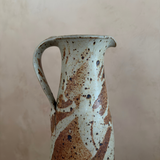 Rust Speckled Studio Pottery Pitcher