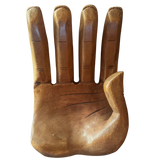 Large Wooden Hand Object