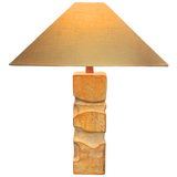 Handmade Brutalist Ceramic Table Lamp