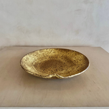 Large Crater Glaze Studio Serving Dish
