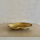 Large Crater Glaze Studio Serving Dish