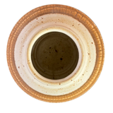 Round Banded Studio Ceramic Vessel