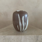 Taupe and Cream Drip Vessels