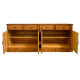 Pine Four Door Rationalist Sideboard