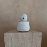 MH STUDIO - Alabaster White Stash Jars: Large