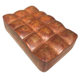 Mini Embossed Leather Box