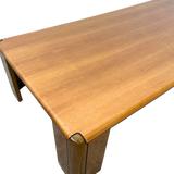 Rounded Edge Teak Coffee Table
