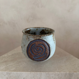 Ceramic Vessel with Spiral Medallion