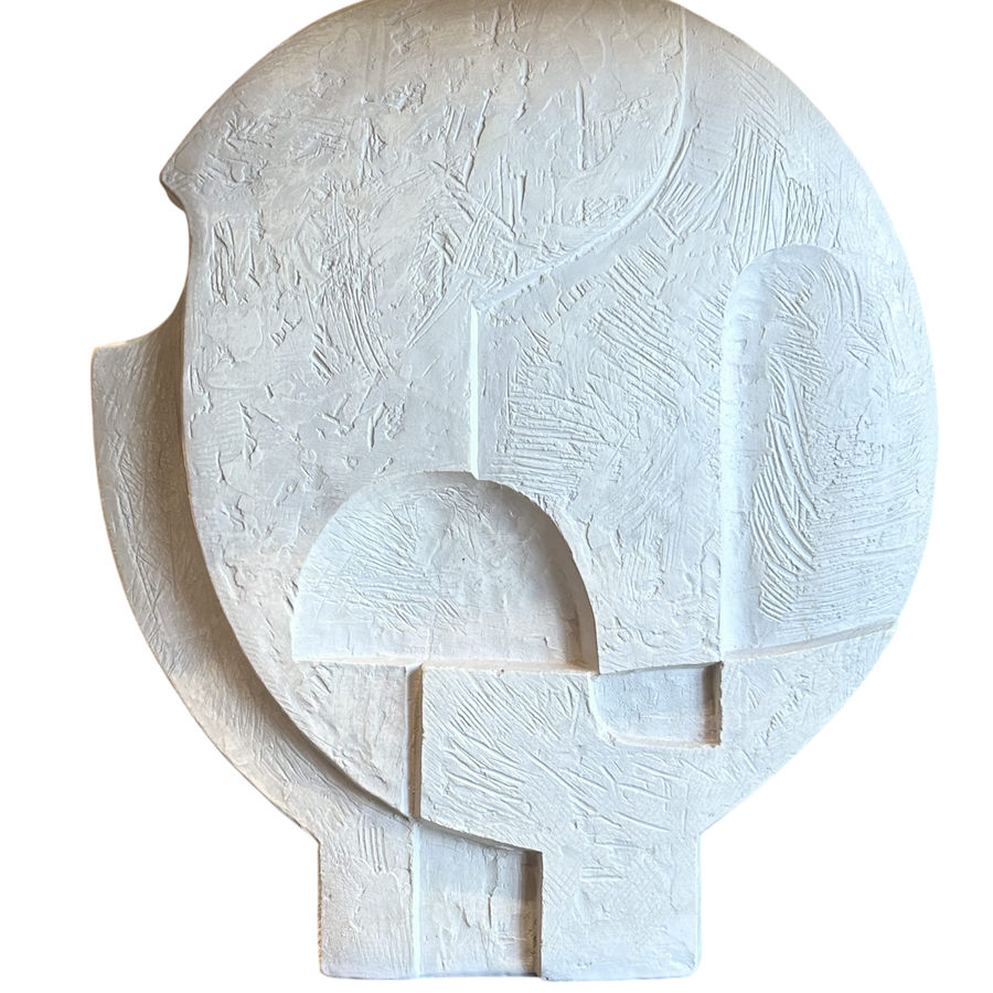 Postmodern Carved Plaster Table Lamp