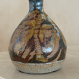 Multi-Tone Studio Pottery Bottle Vase
