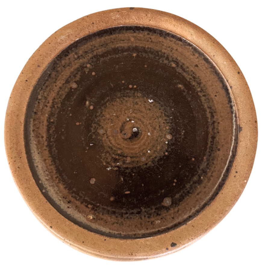 Set of 10 French Studio Ceramic Plates