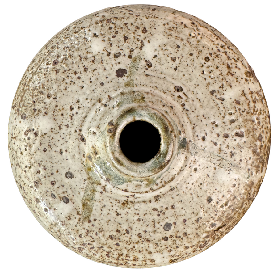 Grey Stoneware Textured Vessel