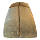 Pair of Curved Brass Bookends