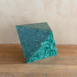 Maitland-Smith Green Tessellated Side Table