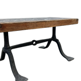 French Brutalist Duck Foot Coffee Table, 1960s