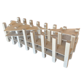 Vintage Architectural Paper Model Sculpture