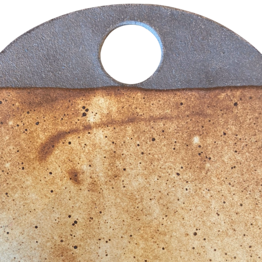 Studio Pottery Round Cheese Tray