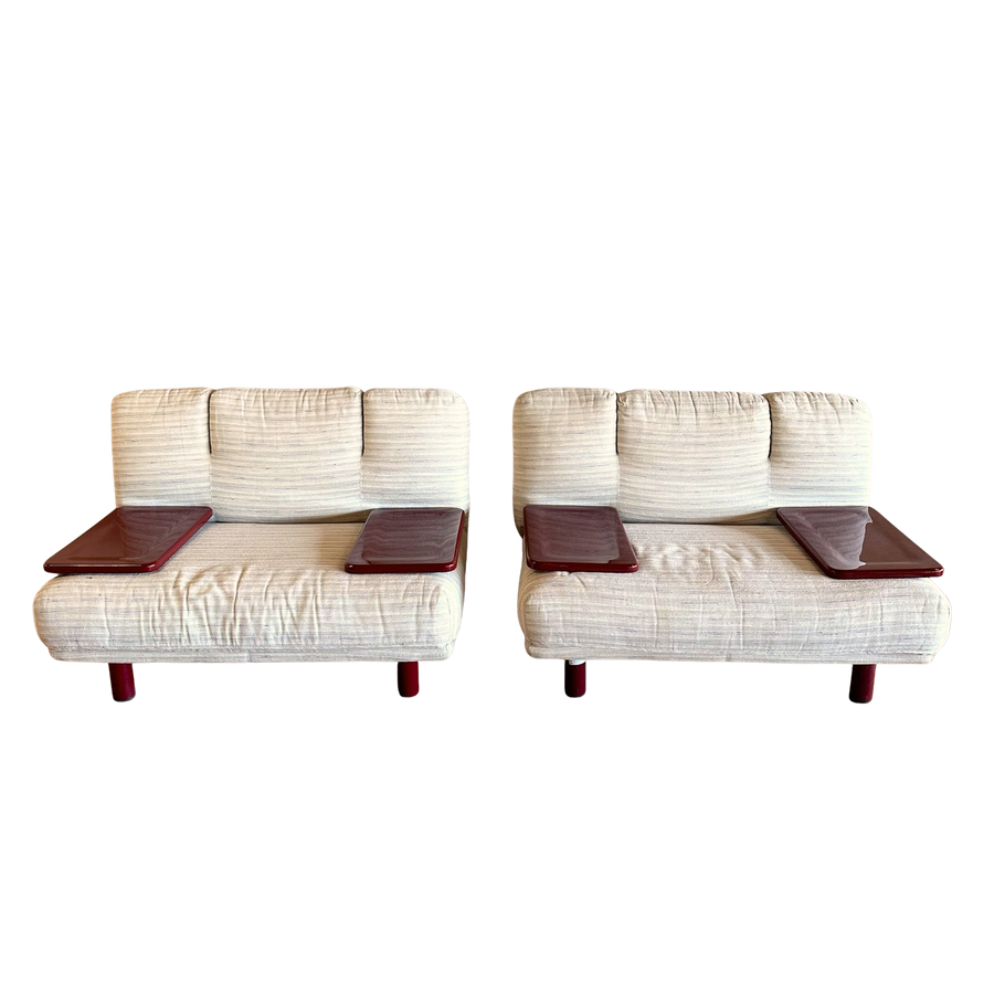 Pair of Magia Armchairs by Bacci and Mazzoni for Giovannetti, 1980s