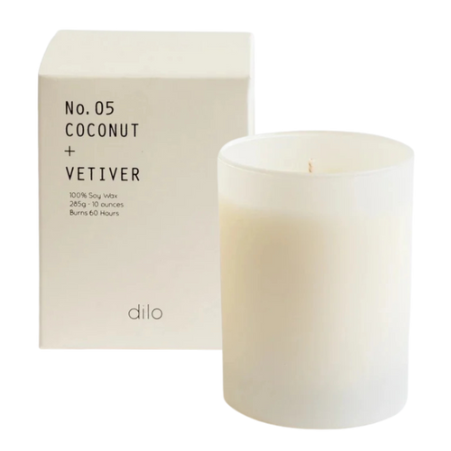 dilo- Coconut + Vetiver Candle
