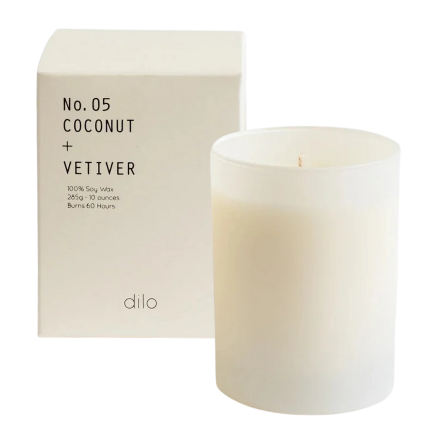 dilo- Coconut + Vetiver Candle
