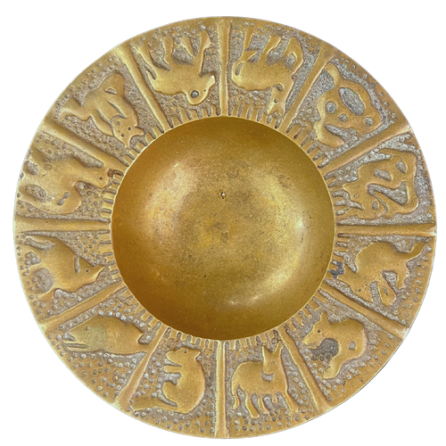 Vintage Brass Animal Catchall