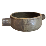 French Studio Ceramic Serving Bowl with Handles