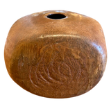 Squared Studio Vessel in Burnt Sienna Glaze