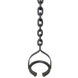 Vintage Spanish Iron Chain Floor Lamp