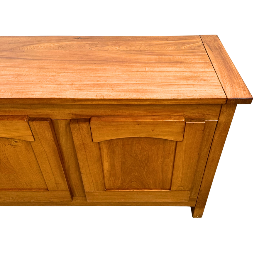 Arched Panel Solid Elm Sideboard by Maison Regain